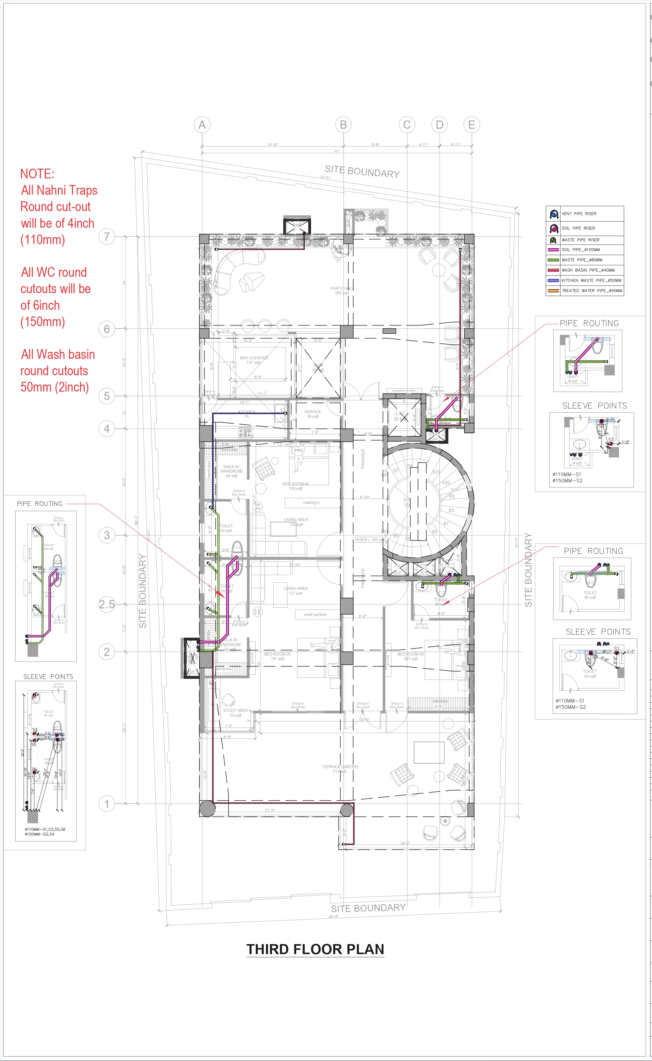 Plumbing Layout 6